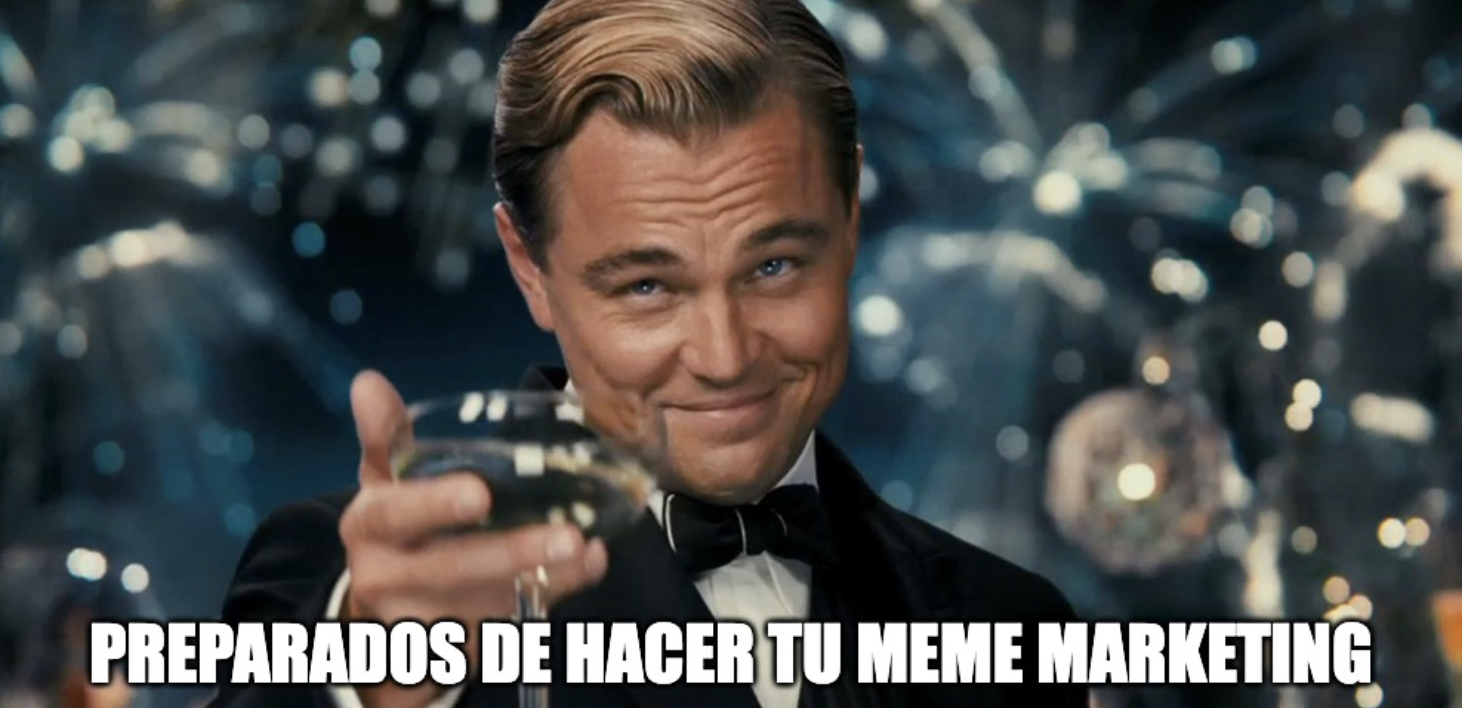 leo toasting meme